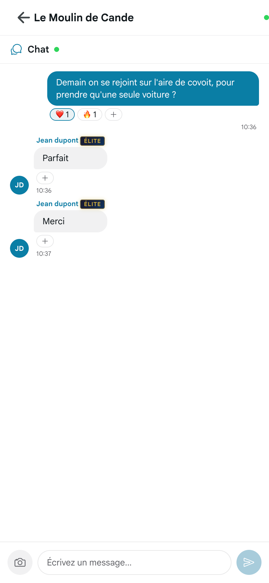 Rejoignez une session